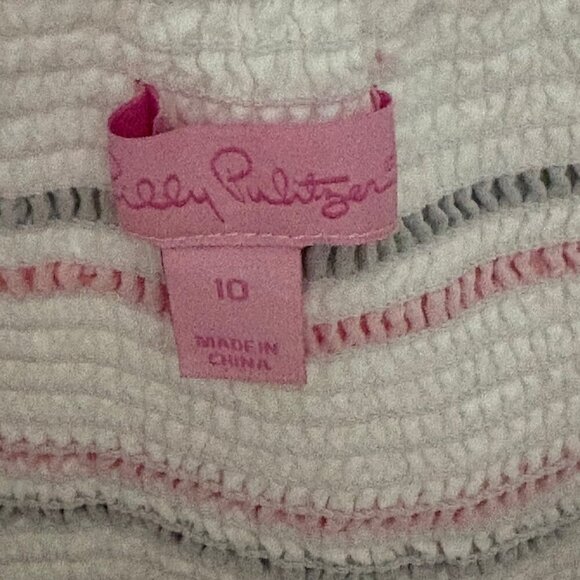 Lilly Pulitzer Women's Strapless Stripe "Felicity" Dress S10 - Picture 6 of 8